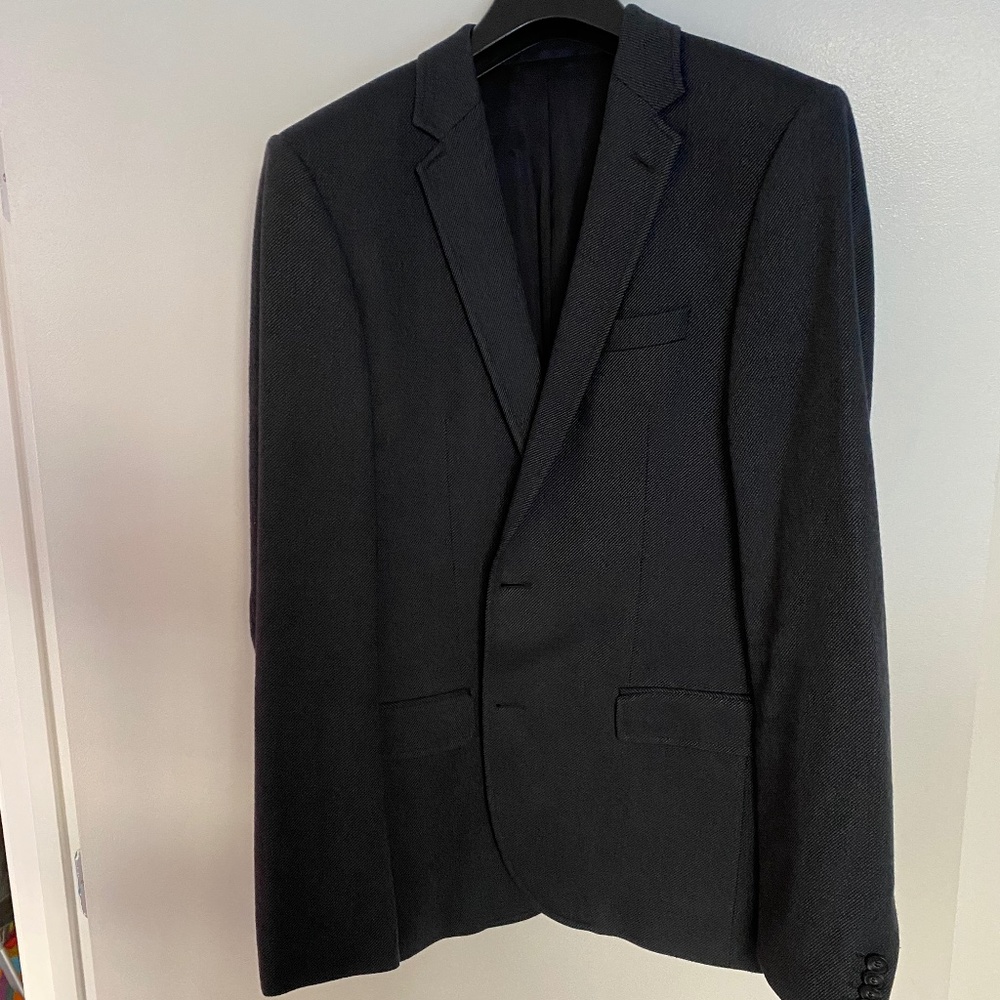 Hugo Blue-Grey Blazer (size 38L)
